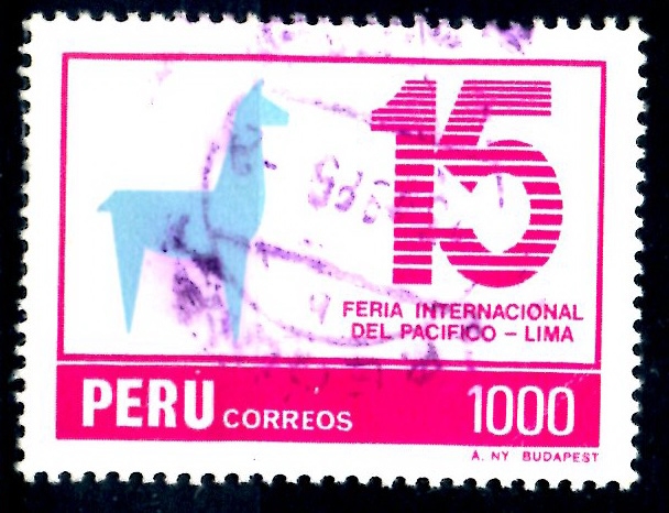 PERU_SCOTT 830 15º FERIA INTERN DEL PACIFICO, LIMA. $0,75