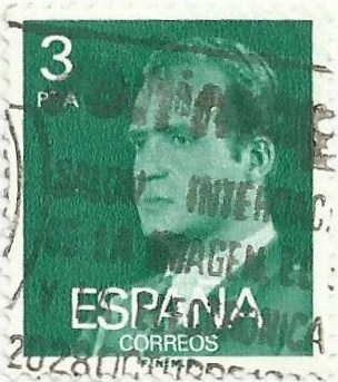 (295) SERIE BÁSICA JUAN CARLOS I. Ia SERIE. VALOR FACIAL 3 Pts. EDIFIL 2346