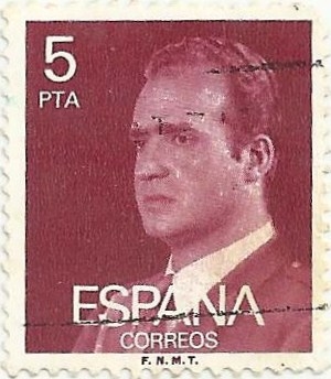 (198) SERIE BÁSICA JUAN CARLOS I. Ia SERIE. VALOR FACIAL 5 Pts. EDIFIL 2347