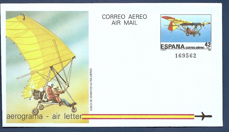 Aerograma - Correo aéreo - Ultraligero