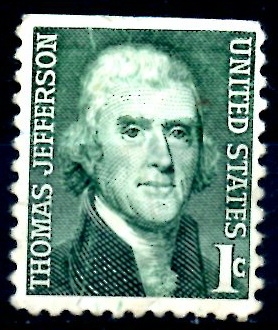 USA_SCOTT 1278.04 THOMAS JEFFERSON. $0,2