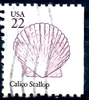 USA_SCOTT 2120.01 CALICO SCALLOP. $0,2