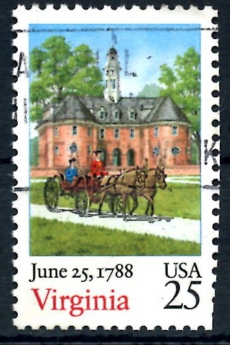 USA_SCOTT 2345 VIRGINIA. $0,2