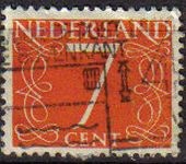 HOLANDA Netherlands 1946-57 Scott 343 Sello Serie Numeros Usado