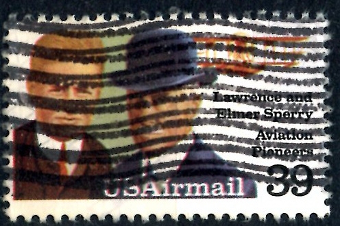 USA_SCOTT C114.03 LAWRENCE & ELMER SPERRY. $0,25