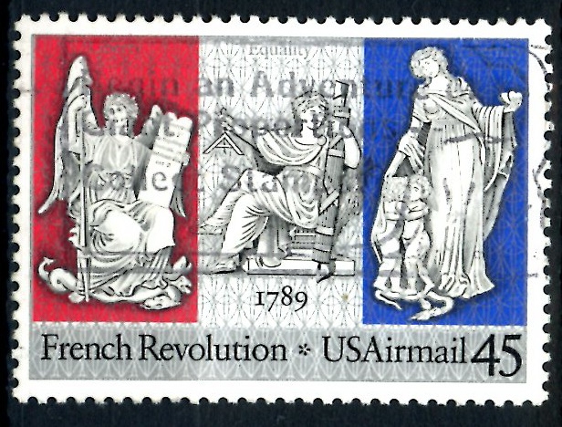 USA_SCOTT C120.01 2º CENT DE LA REVOLUCION FRANCESA. $0,2