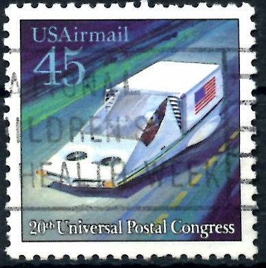 USA_SCOTT C123.01 20º CONGRESO UNIVERSAL POSTAL. $0,2