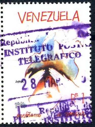 VENEZUELA_SCOTT 1324.03 INTELIGENCIA POR LA PAZ, PALOMAS. $0,2