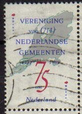 HOLANDA Netherlands 1987 Scott 720 Sello Asociacion Comunidades Holandesas Yv1385 Michel 1326 Usado