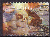 HOLANDA Netherlands 1996 Scott 950 Sello Navidad Christmas Usado