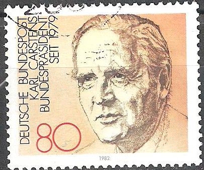 Karl Carstens (1914-1992), Presidente de la RFA a partir de 1979-1984.