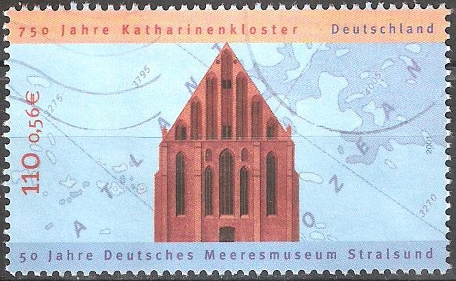 750 años Katharinenkloster y 50 años de Museo Oceanográfico Alemán en Stralsund (Alemania).