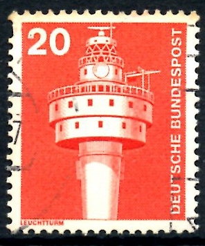 ALEMANIA_SCOTT 1172.03 ANTIGUO FARO OCCIDENTAL. $0,2