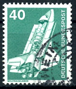 ALEMANIA_SCOTT 1174.02 TRANSBORDADOR ESPACIAL. $0,2