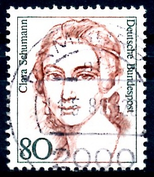 ALEMANIA_SCOTT 1483.02 CLARA SCHUMANN. $0,2