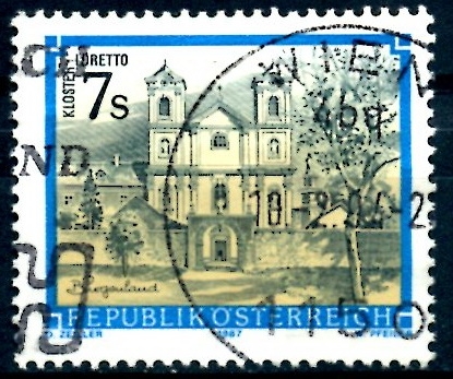 AUSTRIA_SCOTT 1362 MONASTERIO DE LORETO, BURGENLAND. $0,2