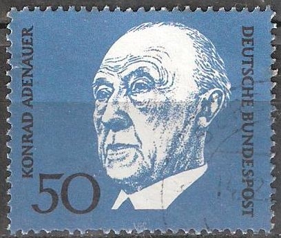 Conmemoración de Adenauer (1ª edición). Dr. Adenauer.