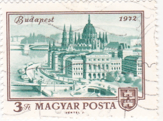 PANORAMICA DE BUDAPEST 1972