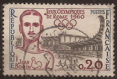 Jean Bouin. JJ.OO. Roma  1960  2,00 ff