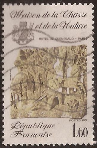 Maison de la Chasse et de la Nature  1981  1,60 ff