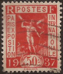 Paris 1937 - Exposition Internationale  1936  0,50 cents