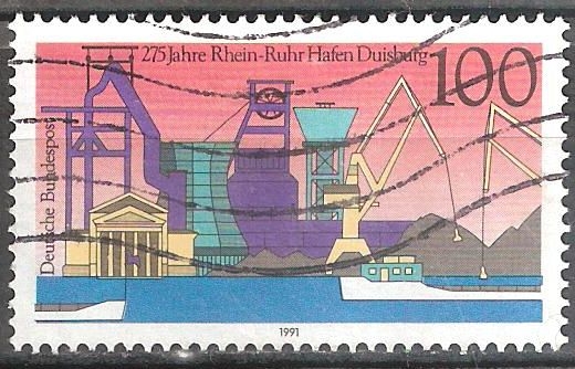 275 años del puerto del Rin-Ruhr en Duisburg.