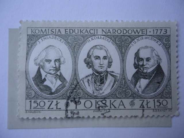 Comité Nacional de Educación - Bicentenario - J.Sniadecki (1768-1838)- H.Kollataj (1750-1812)- Juliá