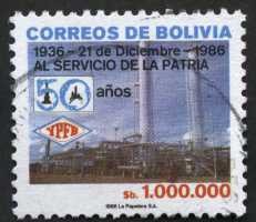 50 años de Yacimiento Petroliferos Fiscales Bolivianos