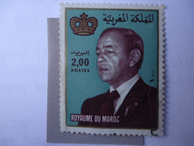 rey de Marruecos-Hassan II - Royaume du Marrueco.