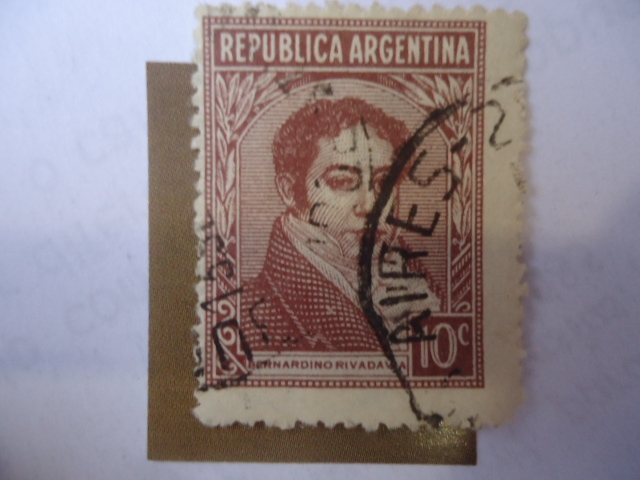 Scott/Argentina:431- Bernardino Rivadavia (Bernardino de la Trinidad González de Rivadavia)