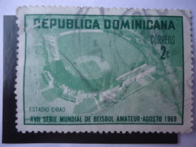 Estadio Cibao - XVII Serie Mundial de Beisbol Ameteur -Agosto 1969.