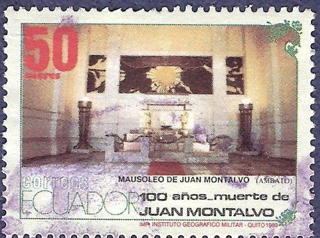 ECUADOR Aniv. Juan Montalvo 50 (1)