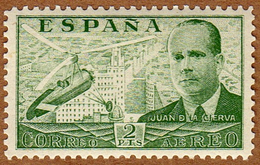 AUTOGIRO SOBRE MADRID-JUAN DE LA CIERVA