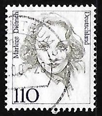 Marlene Dietrich (1901-1992), actriz y cantora