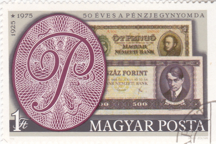 50 aniversario impresión de billetes