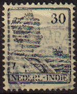 HOLANDA INDIAS Netherlands Indies 1914 Scott 127 Sello Reina Guillermina Wilkelmina usado