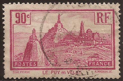 Le Puy en Velay  1933  90 cents