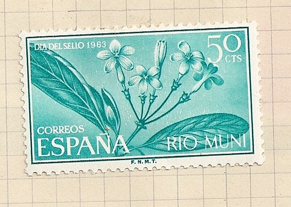 Rio Muni-Día del Sello 1963