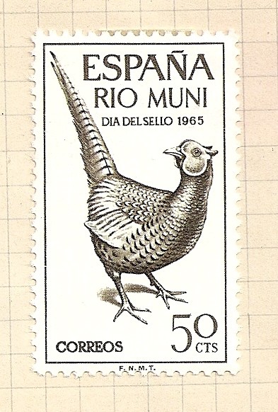 Rio Muni-Día del Sello 1965