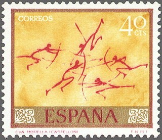 ESPAÑA 1967 1779 Sello Nuevo Dia del Sello Homenaje al Pintor Desconocido