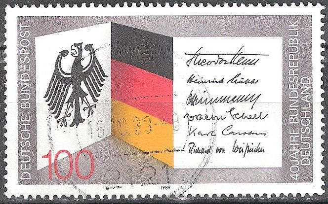  40 años de la República Federal de Alemania.