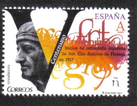 5th Centenario de las Reglas de Ortografía de España