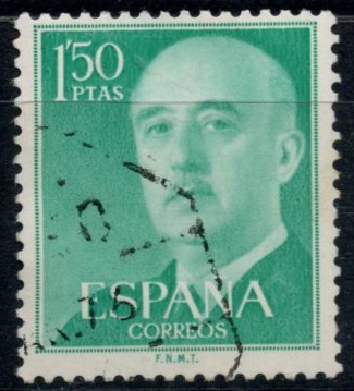 ESPAÑA_SCOTT 827.01 GEN. FRANCO. $0,2