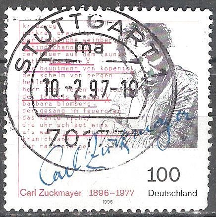 Centenario del nacimiento de Carl Zuckmayer(dramaturgo). 