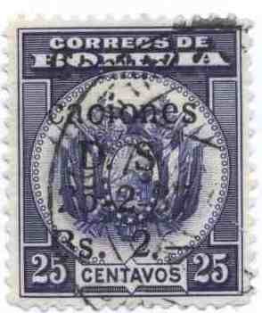 Sellos de emisiones de 1923, 1927, 1931, y 1933