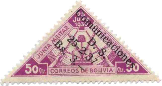 Sellos de emisiones de 1923, 1927, 1931, y 1933