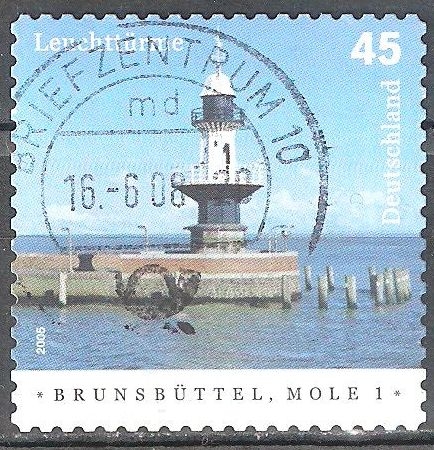 Faro Brunsbüttel, Mole 1 (Kiel Canal).