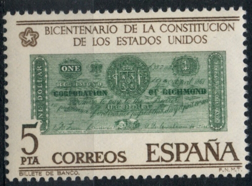 ESPAÑA_SCOTT 1949.03. $0,4