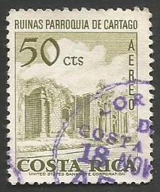 Ruinas Parroquia de Cartago (1967)