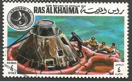 Landing capsule - RAS AL KHALIMA (1972)